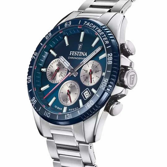 Festina  Men's Chrono Blue Dial Watch