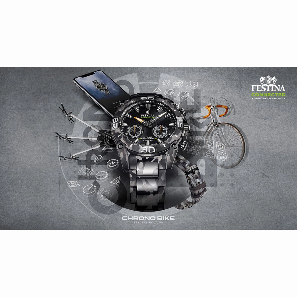 Festina Men's Chronobike connected watch