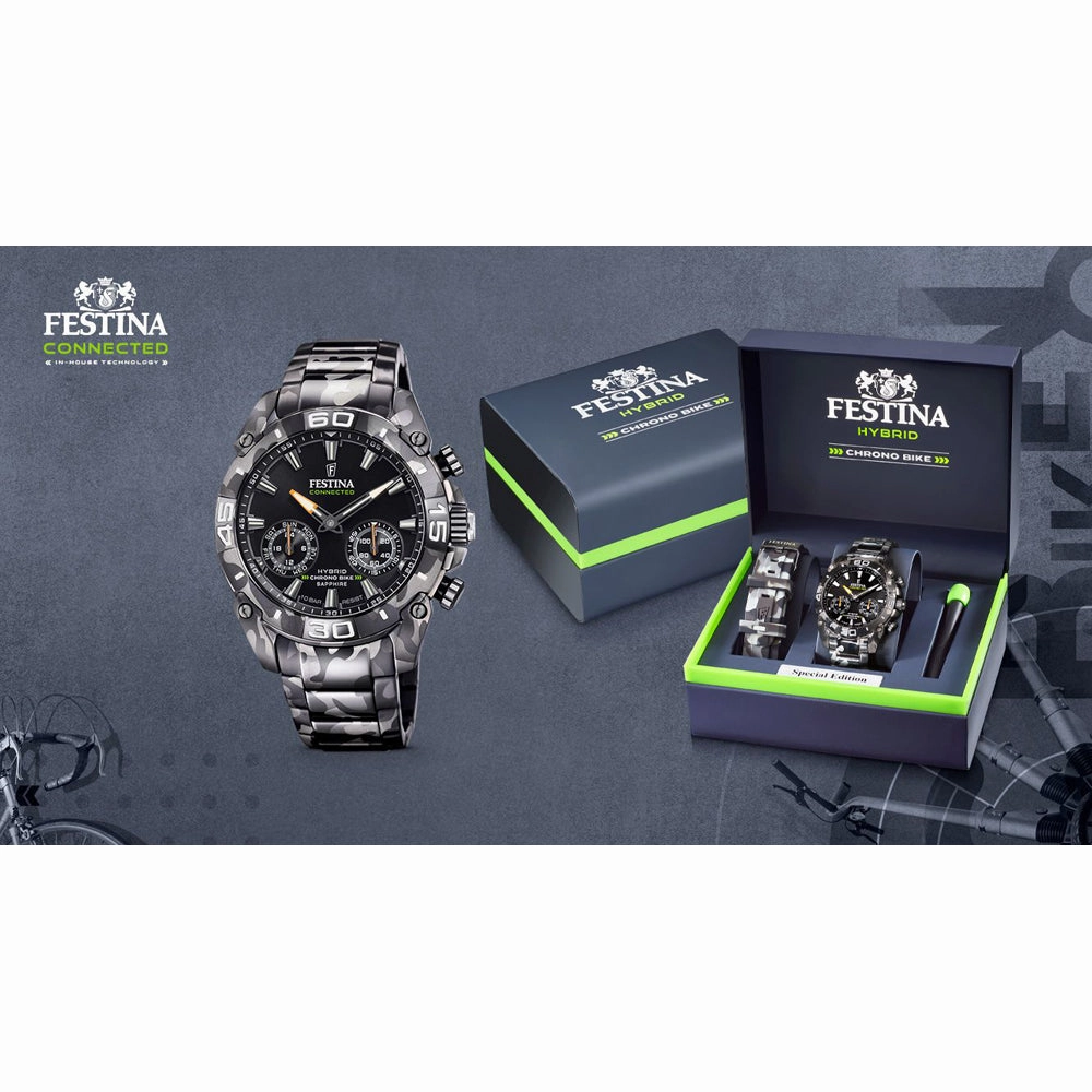 Festina Men's Chronobike connected watch