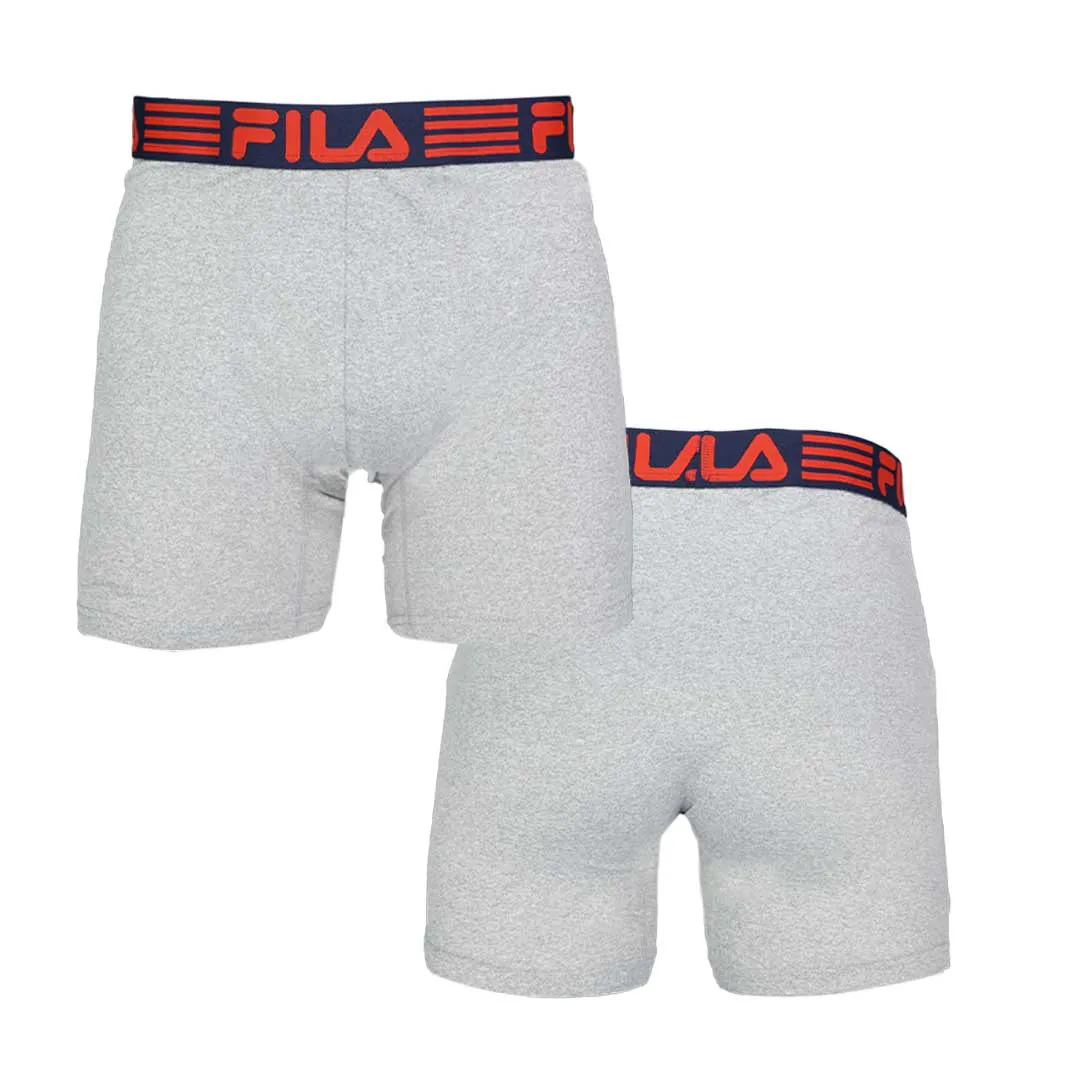 FILA - Men's Special Edition 5 Pack Boxer Brief (FM412BX5PS2 600)