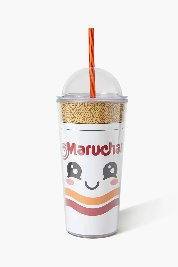 Forever 21 Women's Maruchan Drink Cup White/Multi Forever 21