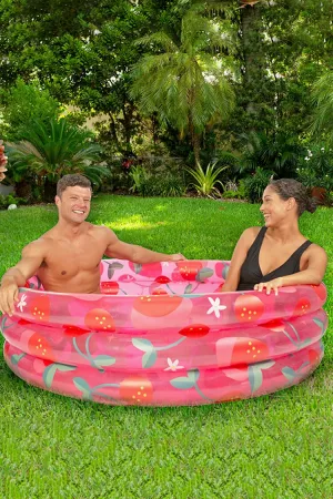 Forever 21 Women's PoolCandy Strawberry and Cherry Sunning Pool Pink/Multi Forever 21