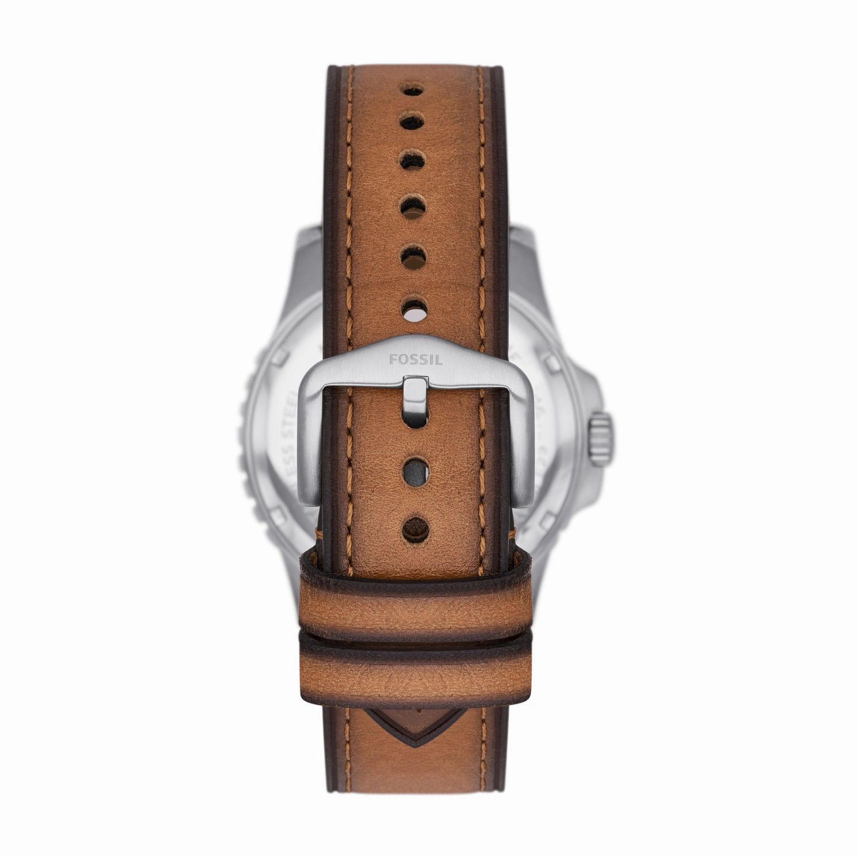 Fossil Blue Three-Hand Date Tan LiteHide? Watch
