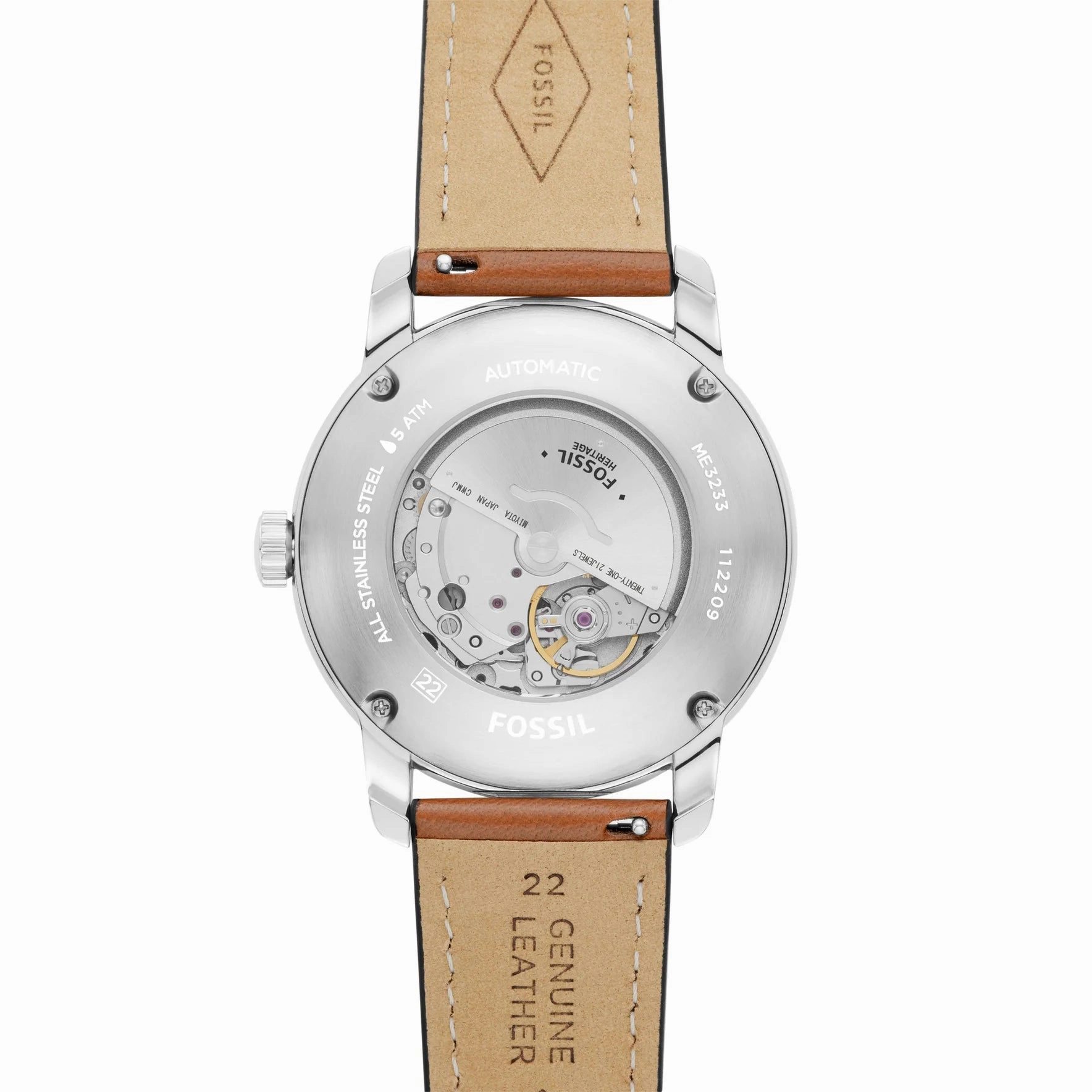 Fossil Heritage Automatic 43mm Men's Watch