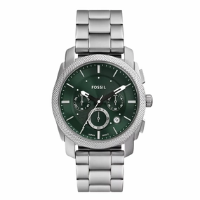Fossil Machine Gents Chronograph Stainless Steel Watch
