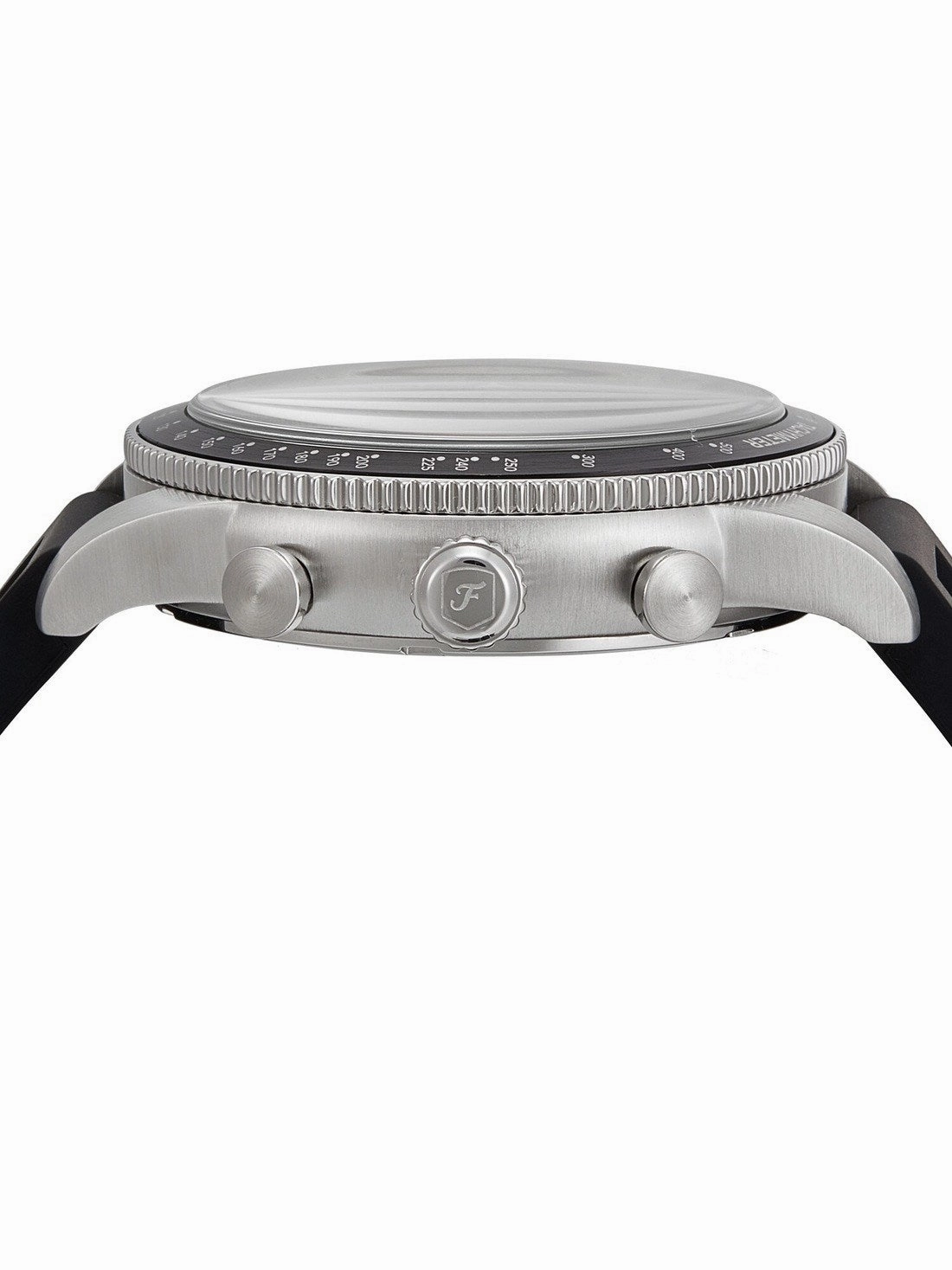 Fossil Sport Tourer Chronograph Gents Black Silicone Watch