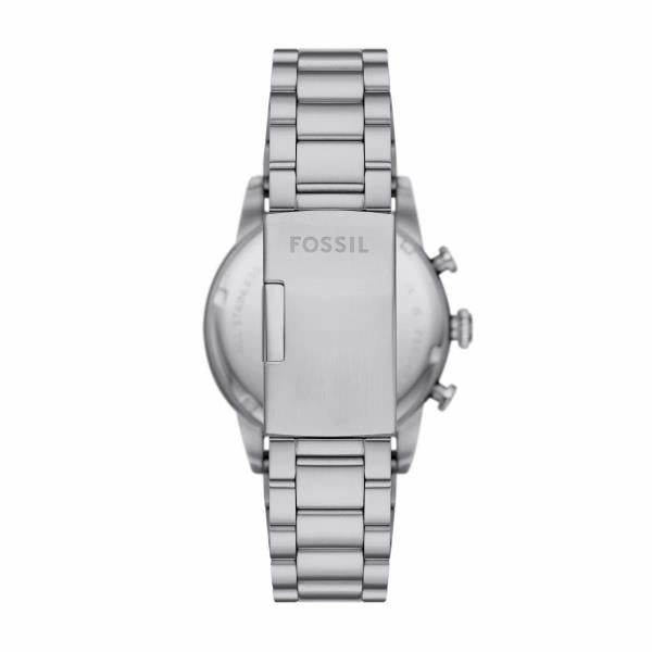 Fossil Sport Tourer Gents Blue Dial Stainless Steel Chronograph Watch