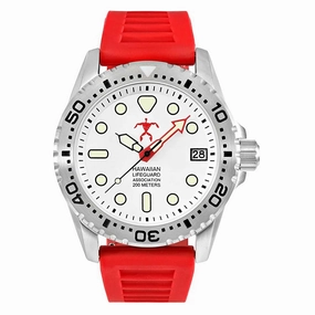 Hawaiian Lifeguard Association Men's Watch - Quartz Rotating Bezel Strap | HLA 5411