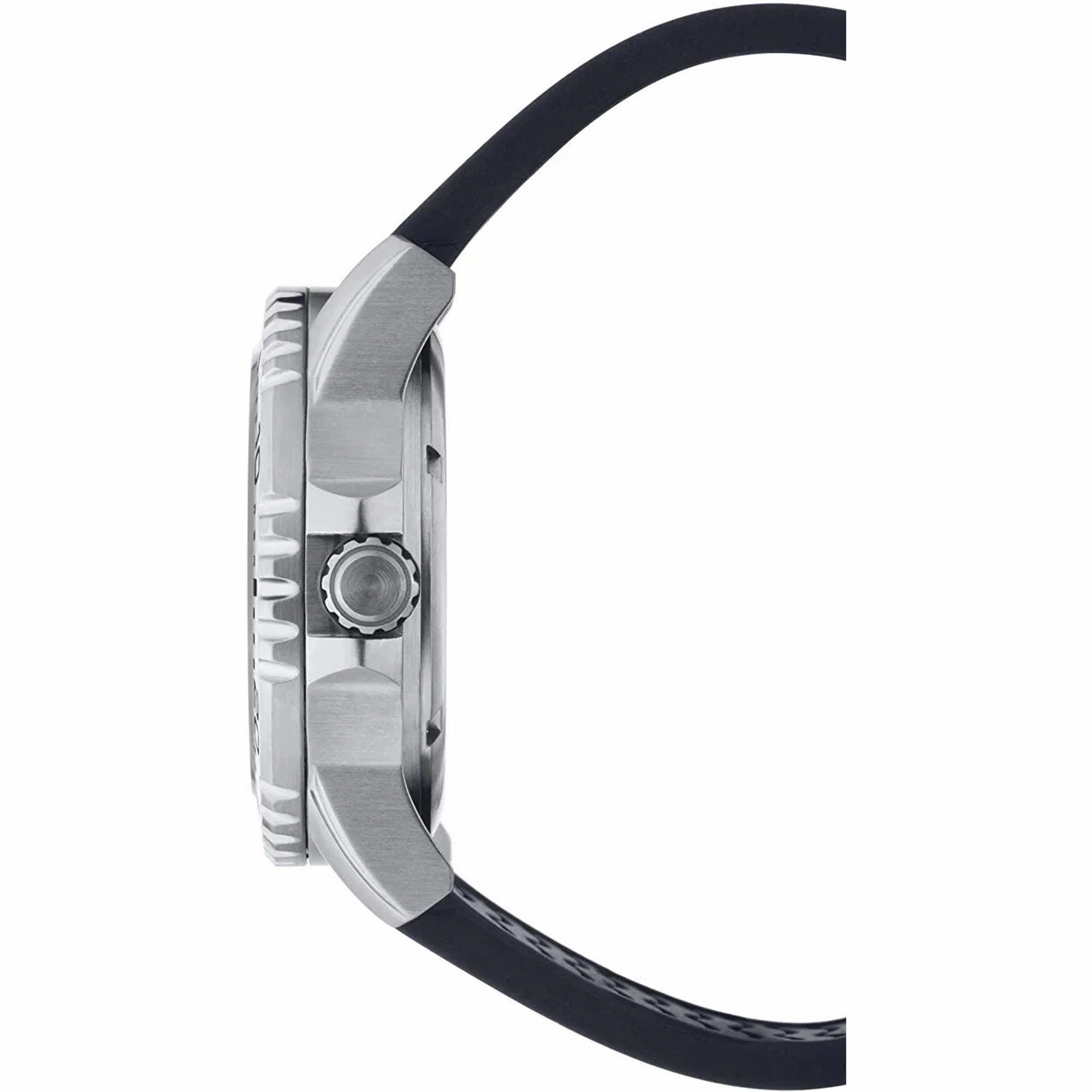 Hawaiian Lifeguard Association Men's Watch - Rotating Bezel Blue Dial Strap | HLA 5405