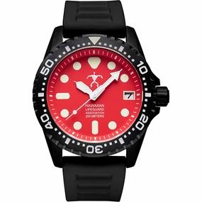 Hawaiian Lifeguard Association Men's Watch - Rotating Bezel Date Display | HLA 5418