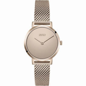 Hugo Carnation Gold Ladies Watch 1540085