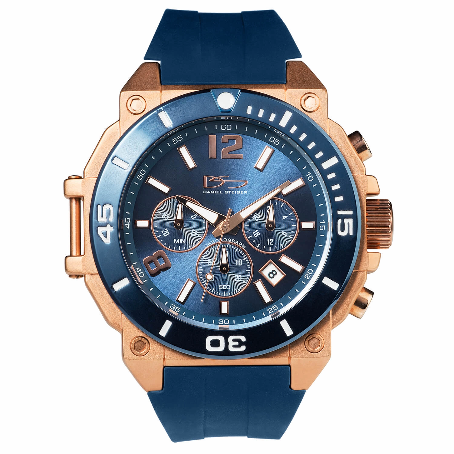 Illustrious Blue Chrono Watch