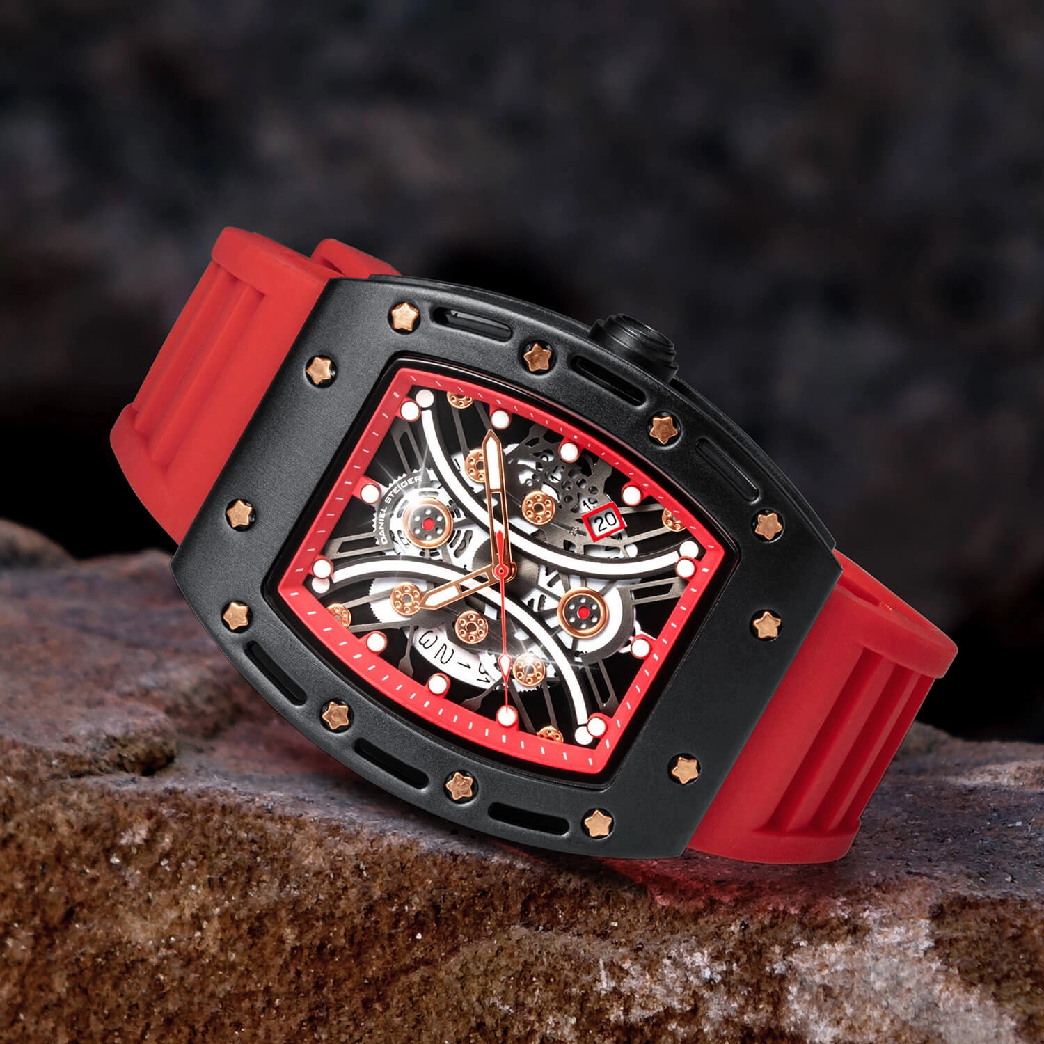 Inferno Red Men's Watch