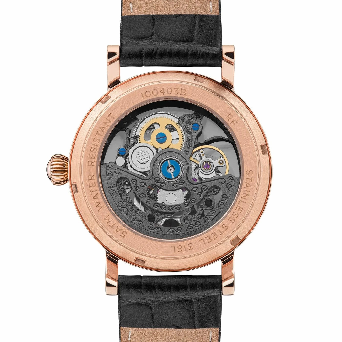 Ingersoll Herald Automatic Skeleton Black Watch 40mm