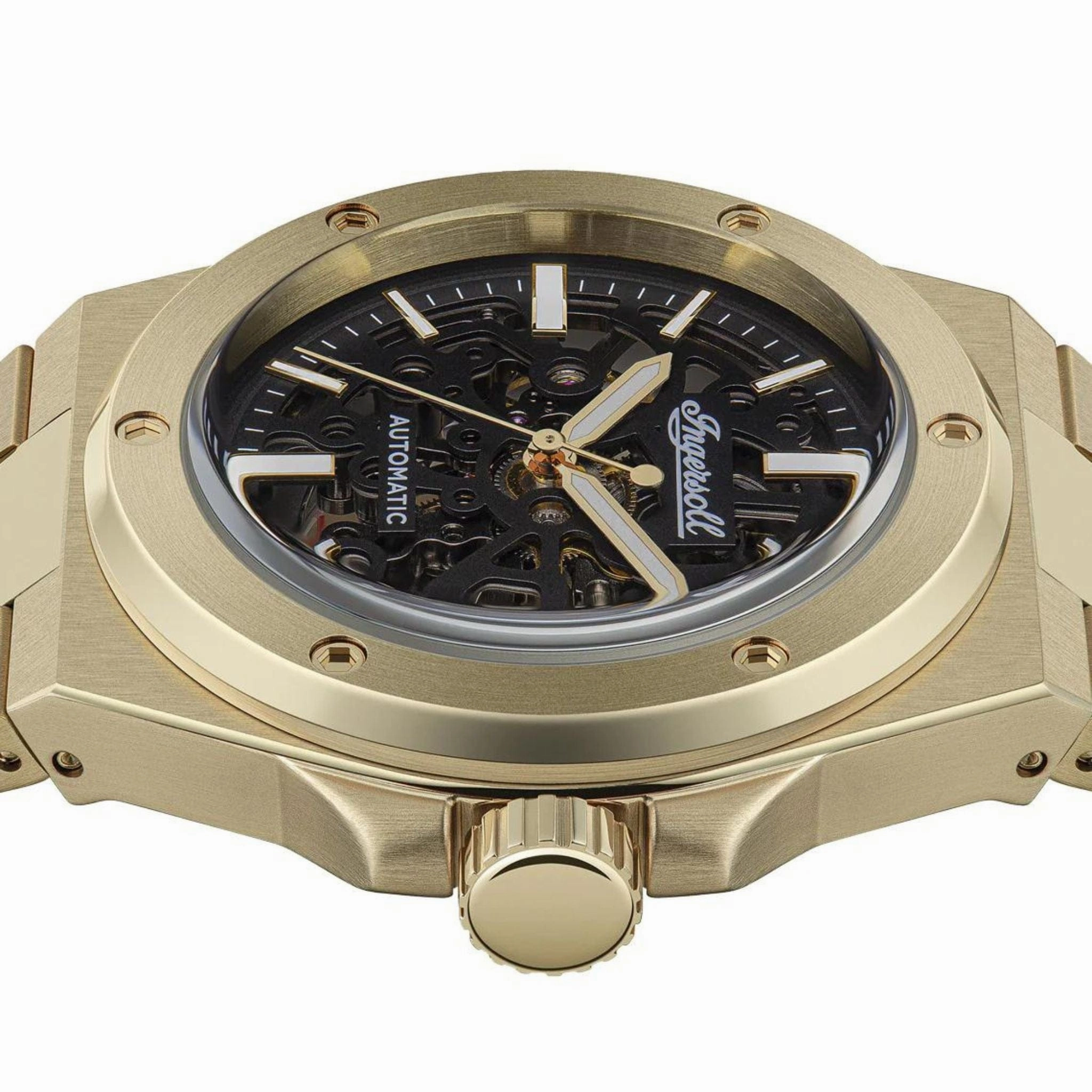 Ingersoll The Baller Automatic Gold Watch