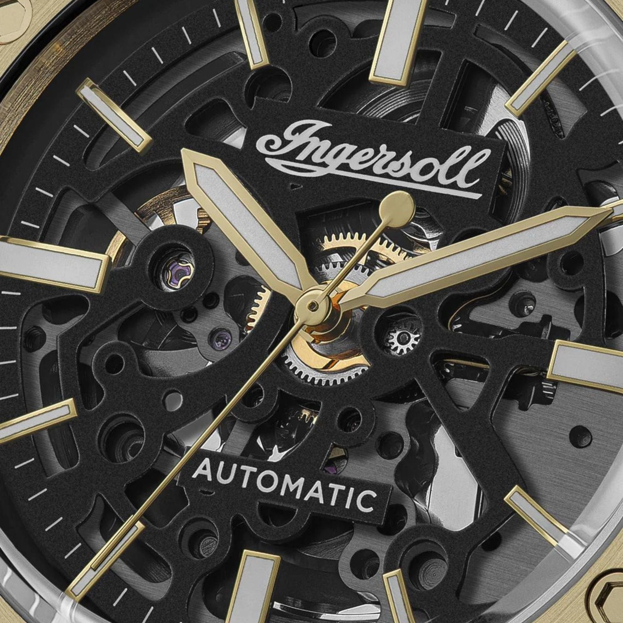 Ingersoll The Baller Automatic Gold Watch