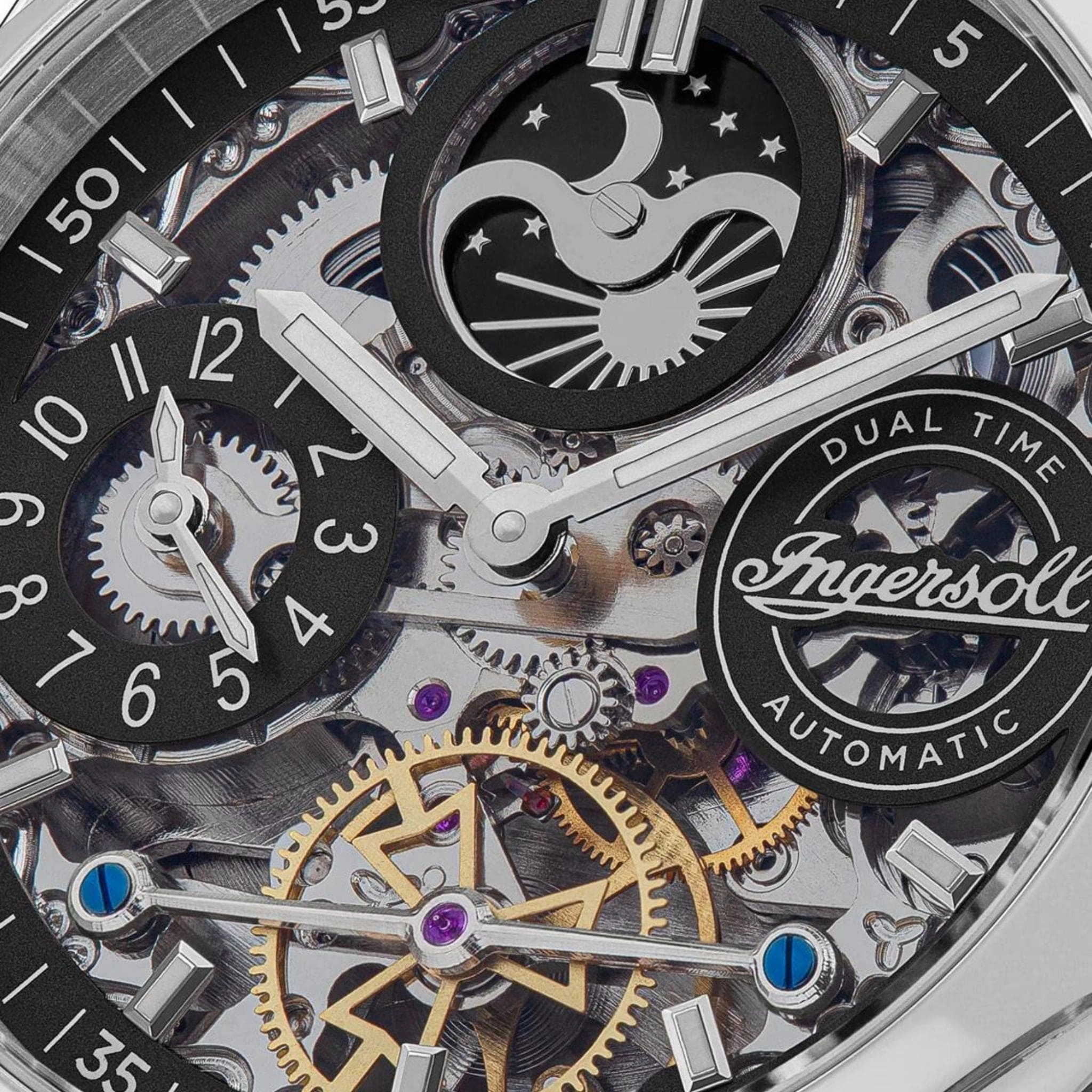 Ingersoll The Broadway Automatic Silver Watch