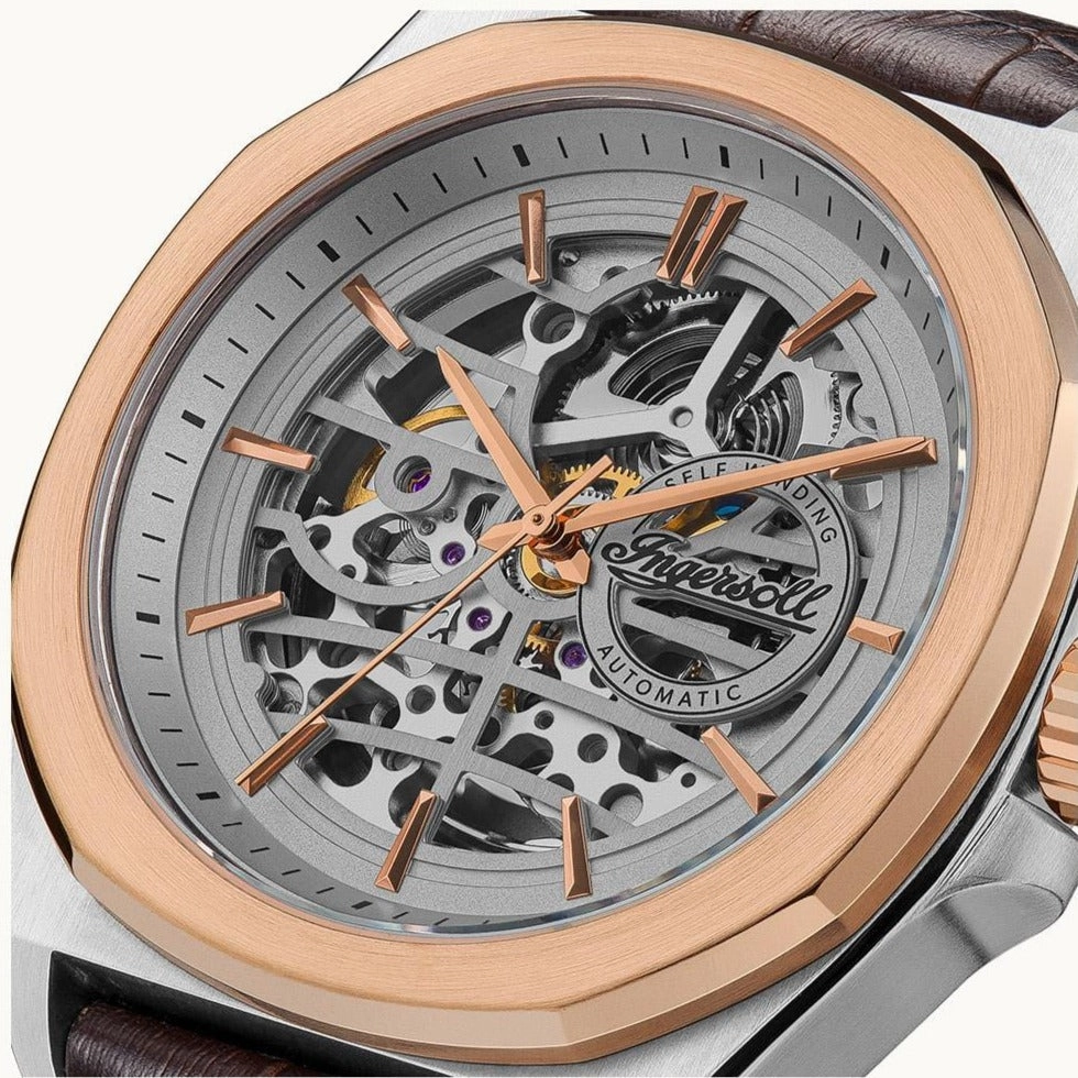Ingersoll The Orville Automatic Brown Watch 46mm