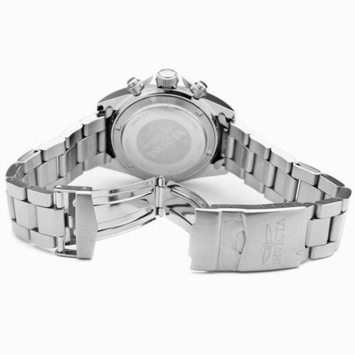 Invicta 17025 Men's Speedway Black Dial Steel Bracelet Chronograph Dive Watch