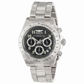 Invicta 17025 Men's Speedway Black Dial Steel Bracelet Chronograph Dive Watch