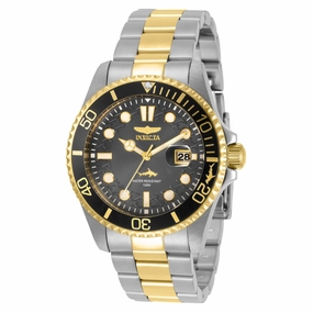 Invicta 30809 Men's Pro Diver Quartz Charcoal Dial Bracelet Watch