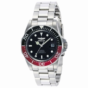 Invicta Men's Automatic Stainless Steel Watch - Pro Diver Black Dial Bracelet | 9403