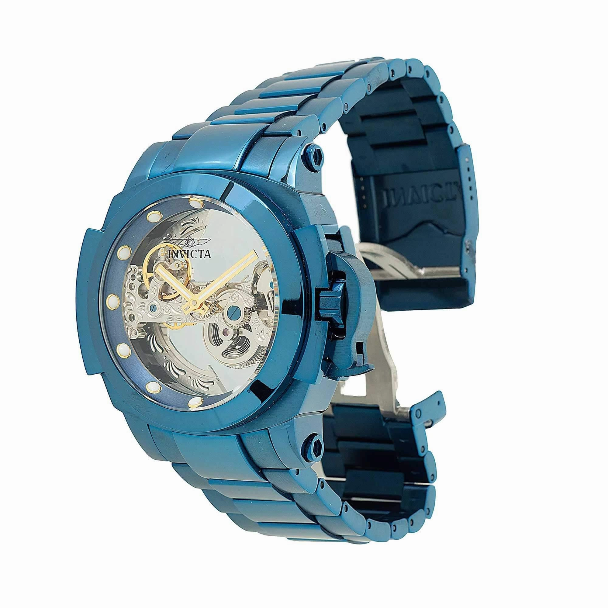 Invicta Men's Automatic Watch - Coalition Forces Dark Blue Case and Bracelet | 31934