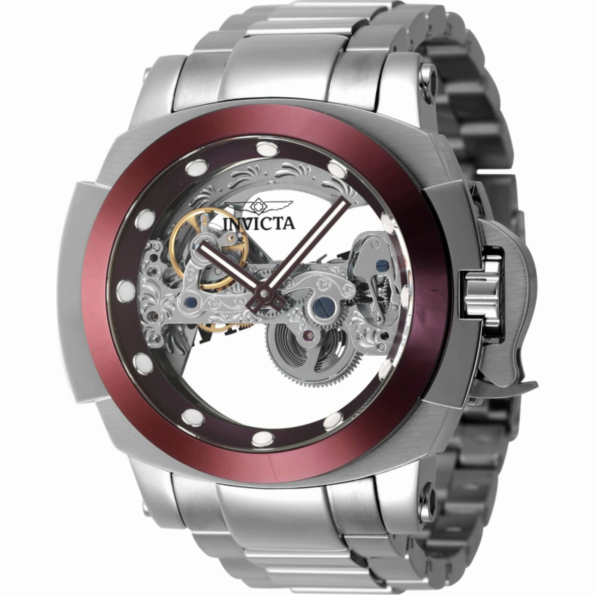 Invicta Men's Automatic Watch - Coalition Forces Red Ghost Bridge Dial | 45962