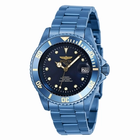 Invicta Men's Automatic Watch - Pro Diver Blue Stainless Steel Bracelet | 27750