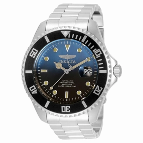 Invicta Men's Automatic Watch - Pro Diver Dark Blue and Blue Dial Bracelet | 35857