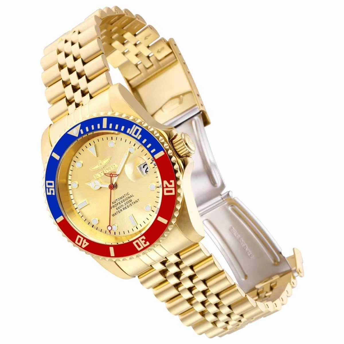 Invicta Men's Automatic Watch - Pro Diver Gold Tone Dial Bracelet | 29183