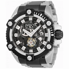 Invicta Men's Automatic Watch - Reserve Two Tone Silver Tone and Black Case | 33809