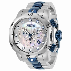 Invicta Men's Chrono Watch - Reserve Venom White MOP Dial Two Tone Bracelet | 32126