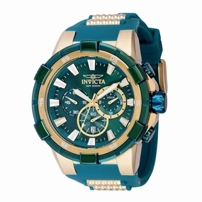Invicta Men's Chronograph Watch - Aviator Quartz Steel and Silicone Strap | 40659