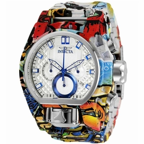 Invicta Men's Chronograph Watch - Bolt Zeus Quartz Aqua Plated Bracelet | 32417