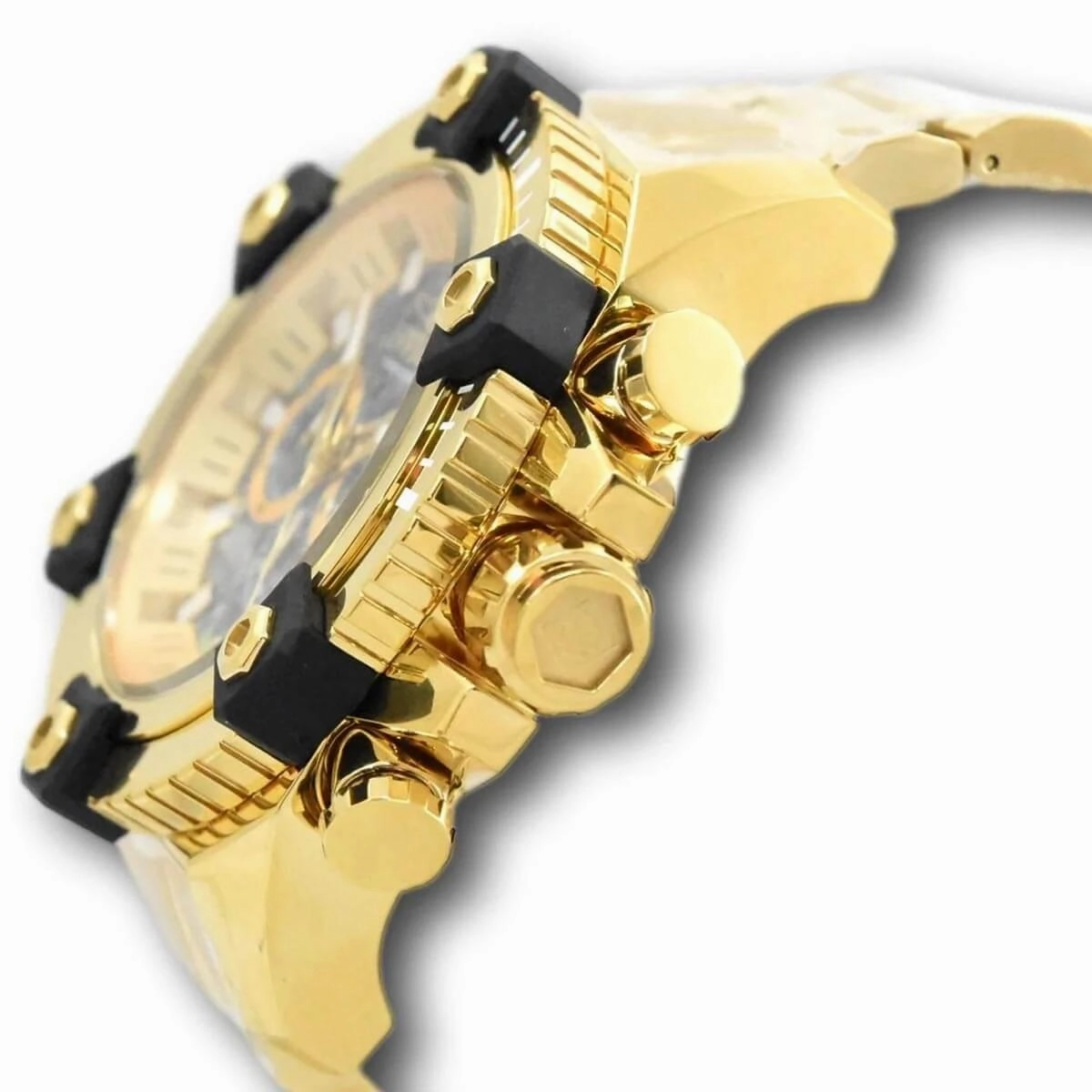Invicta Men's Chronograph Watch - Coalition Forces Blue MOP Dial Bracelet | 35975