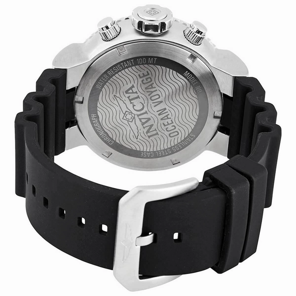 Invicta Men's Chronograph Watch - Pro Diver Blue and Black Dial Rubber Strap | 26731