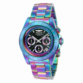 Invicta Men's Chronograph Watch - Speedway MOP Dial Iridescent Steel Dive | 23941