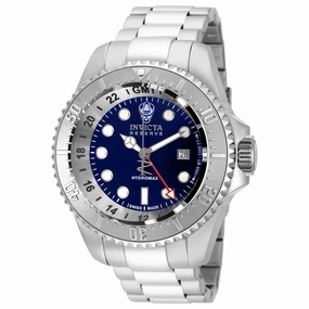 Invicta Men's Quartz Watch - Hydromax Blue Dial Rotating Bezel Bracelet | 16959