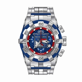 Invicta Men's Quartz Watch - NHL New York Rangers Chronograph Bracelet Dive | 42018