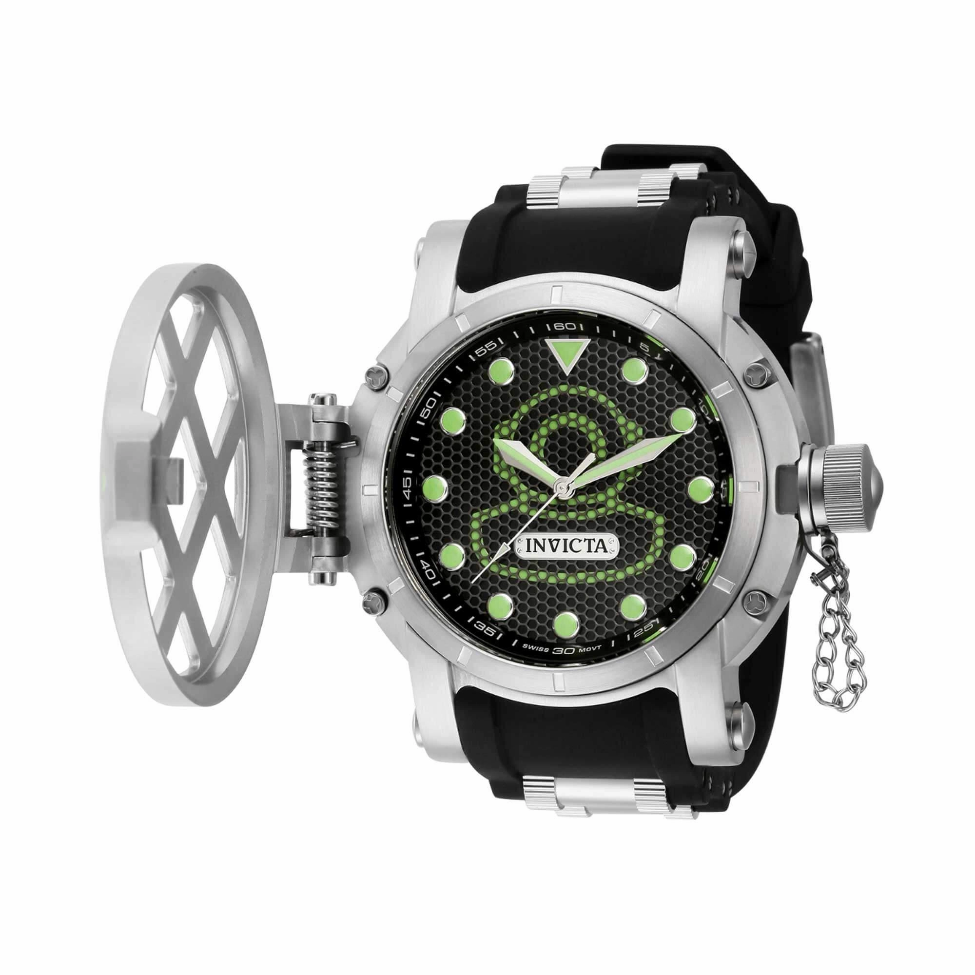 Invicta Men's Quartz Watch - Pro Diver Black and Silver Tone Strap | 37349
