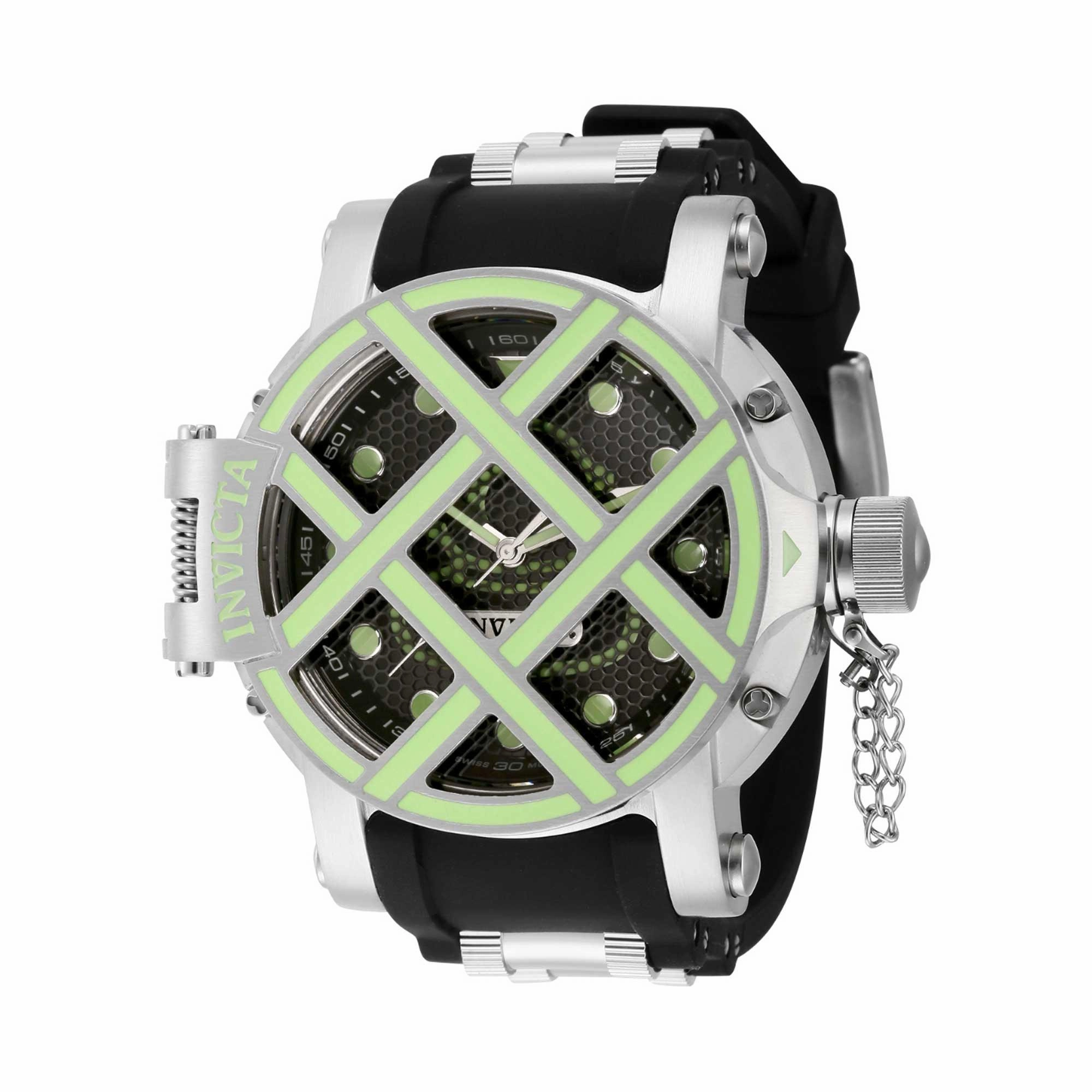 Invicta Men's Quartz Watch - Pro Diver Black and Silver Tone Strap | 37349