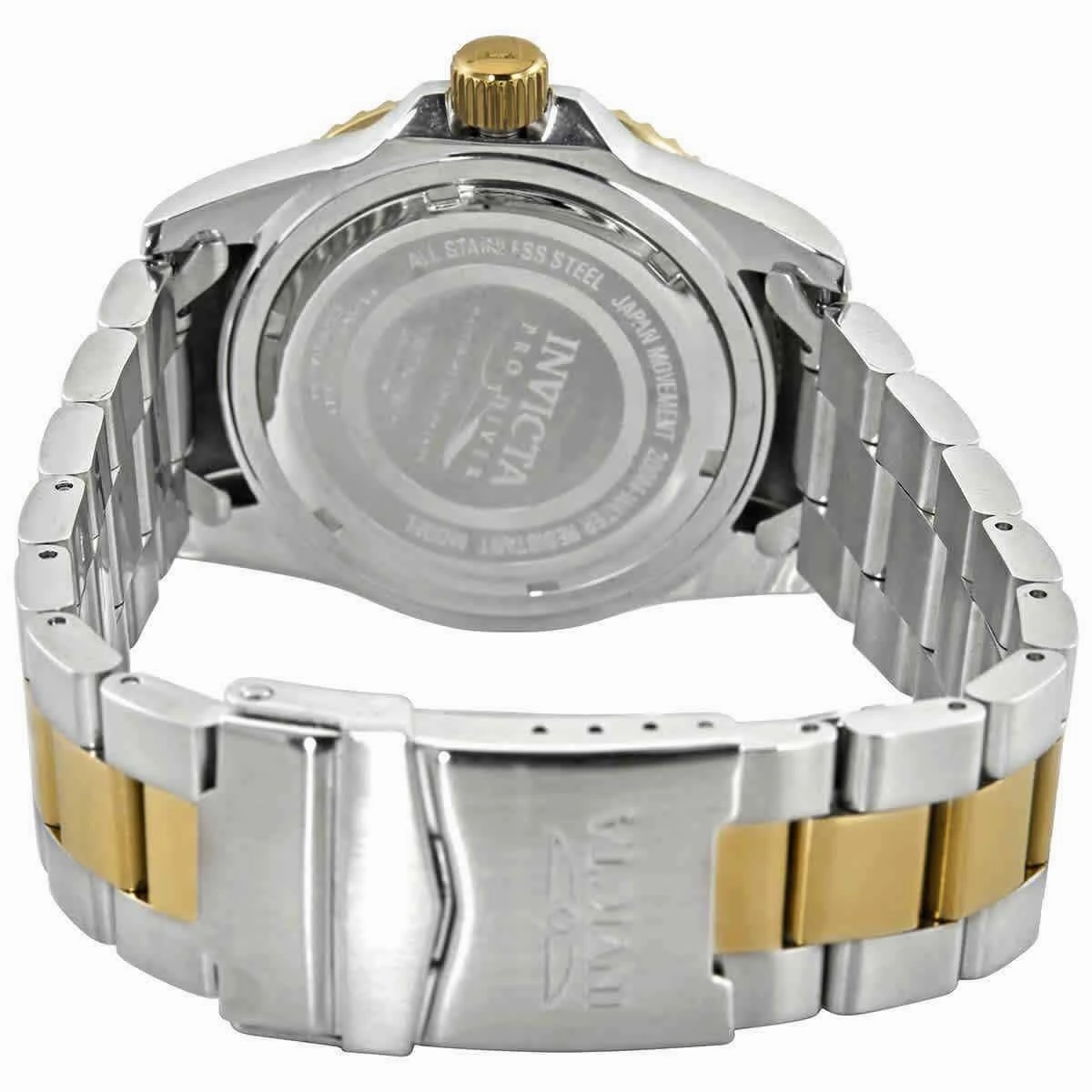 Invicta Men's Quartz Watch - Pro Diver Blue Dial Two Tone Steel Bracelet Dive | 33268