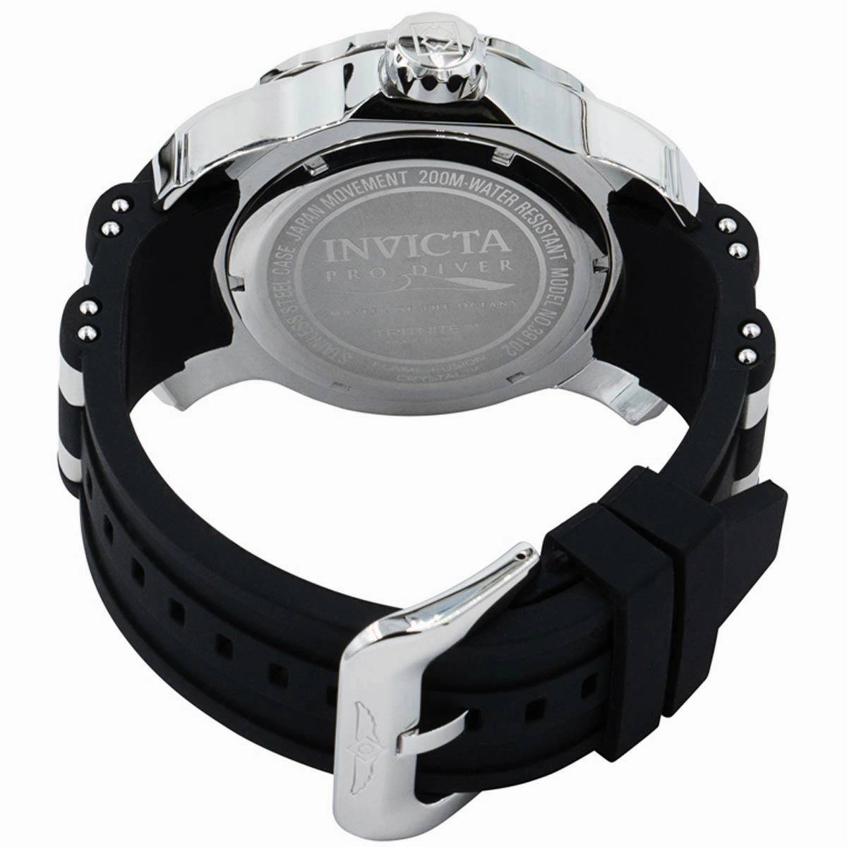 Invicta Men's Quartz Watch - Pro Diver Rotating Bezel Date Two Tone Strap | 39102