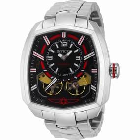 Invicta Men's Watch - Akula Automatic Black Dial Stainless Steel Bracelet | 43998