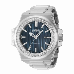 Invicta Men's Watch - Akula Blue Dial Stainless Steel Bracelet Date Display | 43380