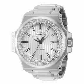 Invicta Men's Watch - Akula Silver Dial Stainless Steel Bracelet Date Display | 43381