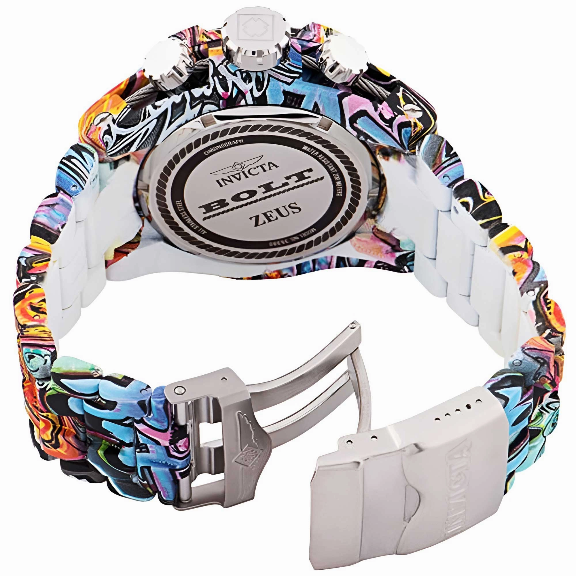 Invicta Men's Watch - Bolt Chronograph Aqua Plated Stainless Steel Bracelet | 35390