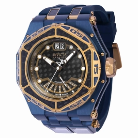 Invicta Men's Watch - Carbon Hawk Rotating Bezel Khaki and Black Dial Strap | 38905