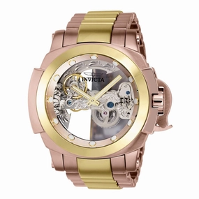 Invicta Men's Watch - Coalition Forces Automatic Rose Gold Tone Skeleton Dial | 38348